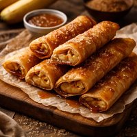 Shortcut Filipino Banana Lumpia