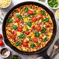 Shortcut Skillet Frittata