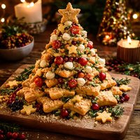 Show Stopping Christmas Tree Centerpiece Edible