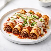 Shredded Beef Enchiladas