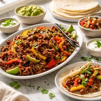 Shredded Beef Fajitas