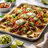 Shredded Beef Nachos