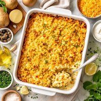 Shredded Potatoes Au Gratin