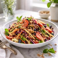 Shredded Vegetable and Fruit Salad