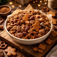 Shreddies Gingerbread Snack Mix