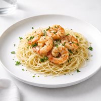 Shrimp and Angel Hair Pasta