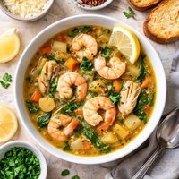 Shrimp and Artichoke Soup
