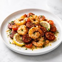 Shrimp and Chorizo Saute