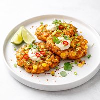 Shrimp and Corn Cake Fritters