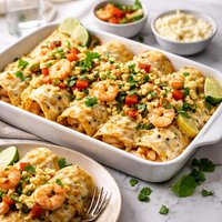 Shrimp and Crab Enchiladas