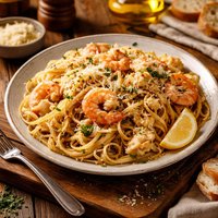 Shrimp and Crab Linguini
