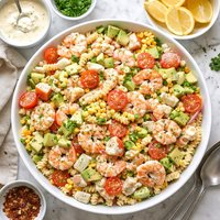 Shrimp and Crab Pasta Salad
