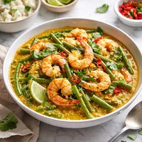 Shrimp and Green Bean Curry