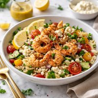 Shrimp and Orzo Salad with Citrus Vinegrette