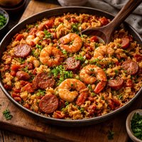 Shrimp and Sausage Jambalaya