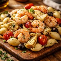 Shrimp and Shell Salad Carciofo