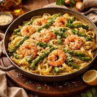 Shrimp Asparagus Pasta Sauce
