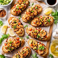 Shrimp Bruschetta