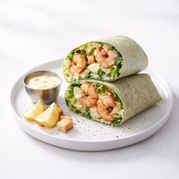 Shrimp Caesar Wrap