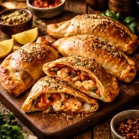 Shrimp Calzones