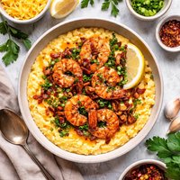 Shrimp Cheddar Grits
