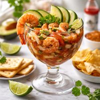 Shrimp Cocktail Coctel De Camarones Dom Republic