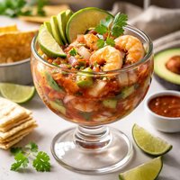 Shrimp Cocktail Mexican Style