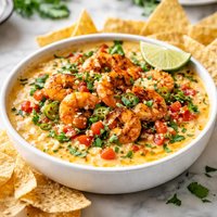 Shrimp Con Queso Dip