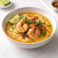 Shrimp Curry Noodle Soup Num Pachok Kari Pakon