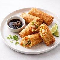 Shrimp Egg Rolls Simple and Fast