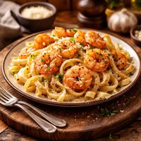 Shrimp Fettuccine