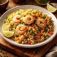 Shrimp Fried Rice Com Chien Tom