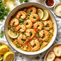 Shrimp Garlic W White Wine