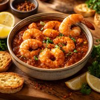 Shrimp in Hot Cocktail Sauce