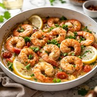 Shrimp in White Wine