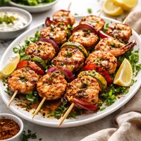 Shrimp Kabobs Moorish Style