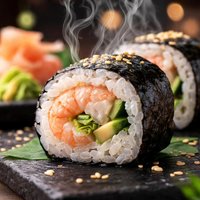 Shrimp Maki Sushi