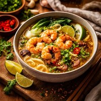Shrimp Noodle Soup