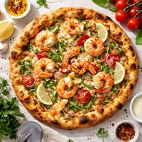 Shrimp or Lobster Gourmet Pizza