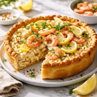 Shrimp Pie Scandanavian