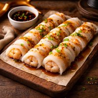 Shrimp Rice Noodle Roll