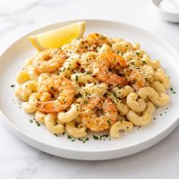 Shrimp Scampi Mac Cheese