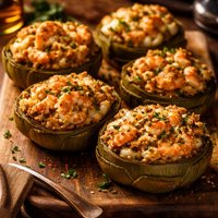 Shrimp Stuffed Artichokes
