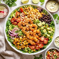 Shrimp Taco Salad