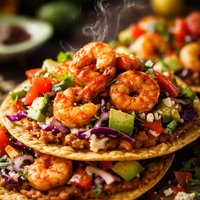 Shrimp Tostadas