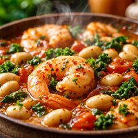 Shrimp White Bean Stew
