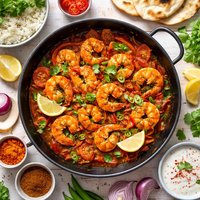 Shrimp with Spicy Masala