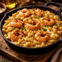 Shrimpy Macaroni and Cheese