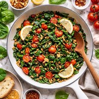 Sicilian Spinach Saute