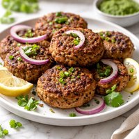 Silky Ground Lamb Patties Shammi Kebab